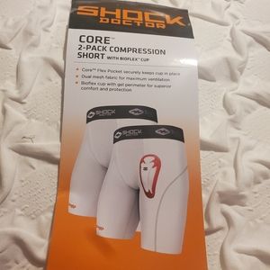 COPY - Shock Doctor Core 2-pack compression short